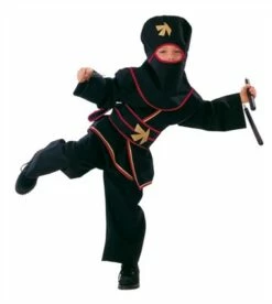 Ninja Gold-Star (Oberteil/Hose/Schärpe/Haube)