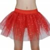 Petticoat Pailletten Rot