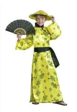 Chinagirl (Satin) (Kleid/Schärpe)