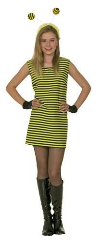 Kleid Biene (Texturé)