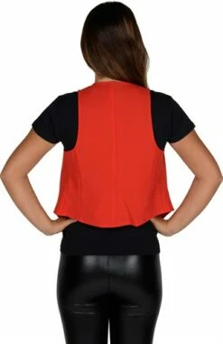 Weste Dame Rot -KARNEVALSWIERTS Verkäufe ka20027 2