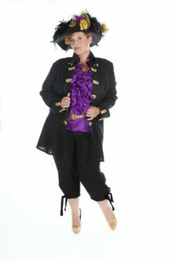 Jacke Schwarz/gold -KARNEVALSWIERTS Verkäufe ka2046 l