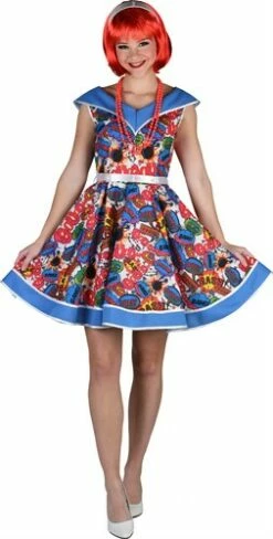 Popart Lady -KARNEVALSWIERTS Verkäufe ka2163 1