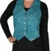 Weste Lurex Hell Türkis -KARNEVALSWIERTS Verkäufe ka2249