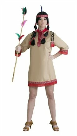 Indianerin Yellow Bird (Kleid)