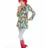 Kleid Clown Pastell