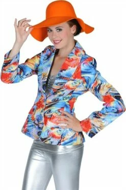 Jacke Flower Power Sky