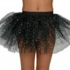 Petticoat Pailletten Schwarz -KARNEVALSWIERTS Verkäufe ka2419