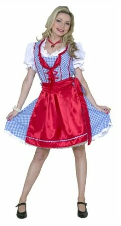 Dirndl Bianca Oktoberfest (Kleid,Schürze)