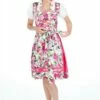 Dirndl Blumen Tanja Baumwolle Oktoberfest ( Kleid,Schürze) 2 Dirndl Blumen Tanja Baumwolle Oktoberfest ( Kleid,Schürze) -KARNEVALSWIERTS Verkäufe ka2513