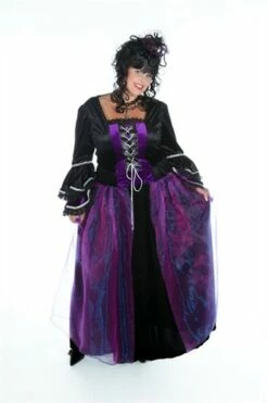 Madame De Vamp Halloween -KARNEVALSWIERTS Verkäufe ka2639 l