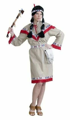Indianerin Comanche (Kleid/Gürtel) -KARNEVALSWIERTS Verkäufe ka2654 1