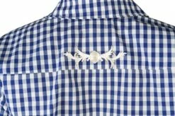 Trachtenbluse Blau/weiß -KARNEVALSWIERTS Verkäufe ka2660 3