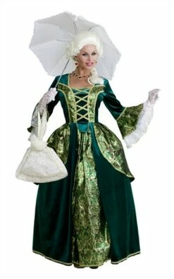 Constance Dunkel Grün -KARNEVALSWIERTS Verkäufe ka2710 1