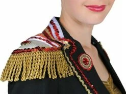 Jacke Fantasy Schwarz (Dame) -KARNEVALSWIERTS Verkäufe ka2718 2