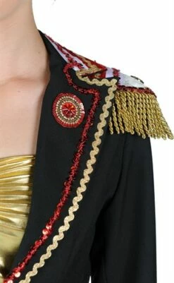 Jacke Fantasy Schwarz (Dame) -KARNEVALSWIERTS Verkäufe ka2718 4