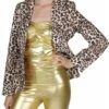 Jacke Leopard (Dame) -KARNEVALSWIERTS Verkäufe ka2719