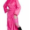 Sexy Nonne Pink Luxus (Kleid, Haube, Gürtel)