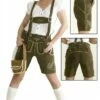 Lederhose Dame Olive Grün -KARNEVALSWIERTS Verkäufe ka2867