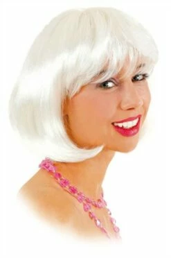 Perücke Weiß Sexy Lola