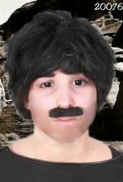 Schnurrbart Schwarz Charly