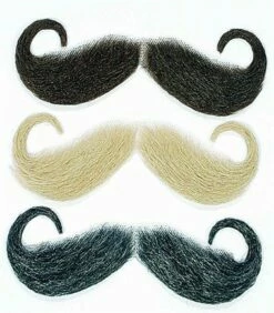 Schnurrbart Grau Wilhelm De Luxe