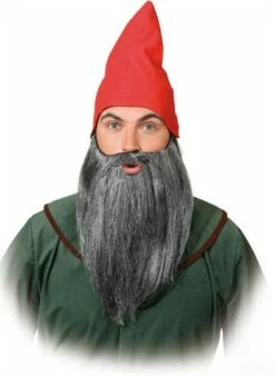 Bart Grau-meliert Glatt