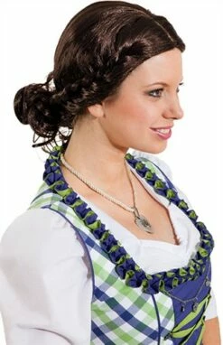 Perücke Braun Bärbel