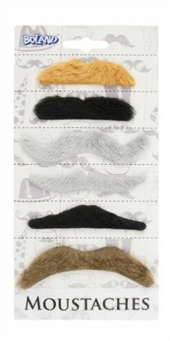 Schnurrbärte 6er-Pack