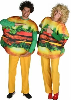 Burger Man Universalgr. (Doppelseitig Bedruckt) -KARNEVALSWIERTS Verkäufe ka60031 2