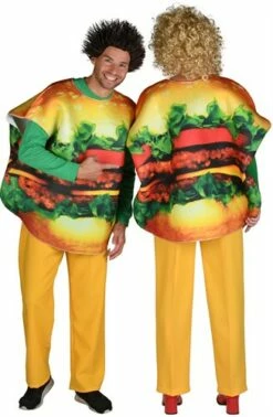 Burger Man Universalgr. (Doppelseitig Bedruckt) -KARNEVALSWIERTS Verkäufe ka60031 3