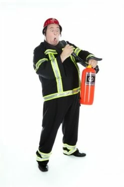 Feuerwehrmann Schwarz (Oberteil,Hose) -KARNEVALSWIERTS Verkäufe ka6040 l