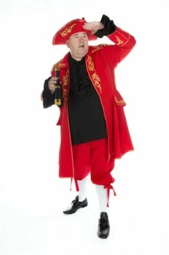 Piratenmantel Flint Rot -KARNEVALSWIERTS Verkäufe ka6219 l