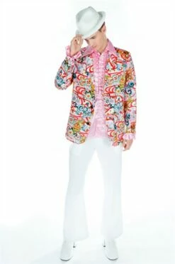 Jacke Flower Power Baumwolle