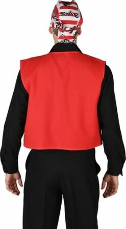 Weste Pirat Rot -KARNEVALSWIERTS Verkäufe ka7044 1