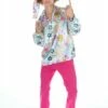 Bluse Flower Lucky (Bluse,Stirnband) -KARNEVALSWIERTS Verkäufe ka7088