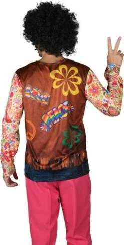 T-Shirt Hippie -KARNEVALSWIERTS Verkäufe ka7206 1