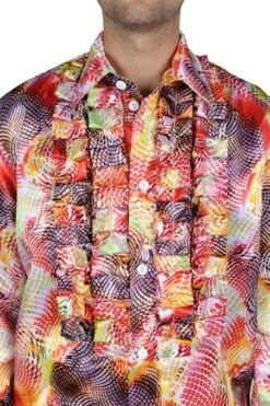 Rüschenbluse Flower Power Summer -KARNEVALSWIERTS Verkäufe ka7269 1