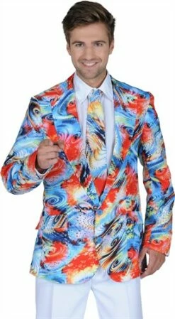 Jacke Flower Power Sky